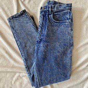 Vintage Rolldock’s Jeans with Zipper Leg Detail